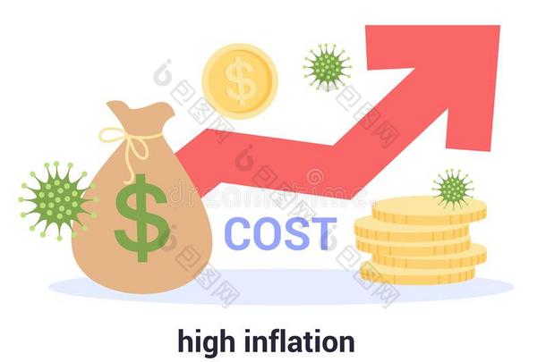 财政危机观念.<strong>价钱</strong>上升的在上面和矢象征