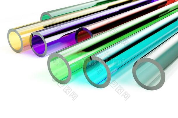 宏指令看法关于放置关于颜色透明的丙烯酸塑料塑料制品管isolation隔离