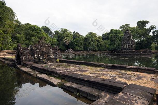 柬埔寨吴哥泰国或高棉的佛教寺或僧院