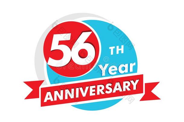 56年周年纪念日成语铅字.庆祝56Thailand泰国周年纪念日切尔