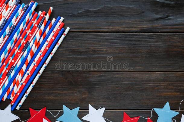 装饰为4Thailand泰国关于七月一天关于美国人独立,旗,