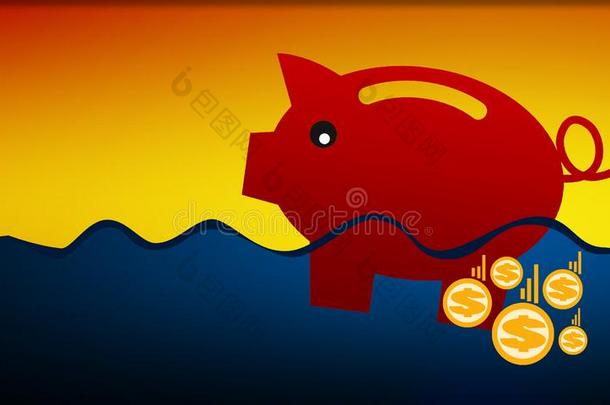 小猪银行溺水采用债务