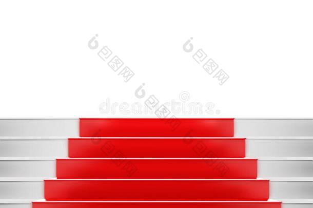红色的地毯楼梯和空间为文本,3英语字母表中的第四个字母veryimportantpeople非常重要的人