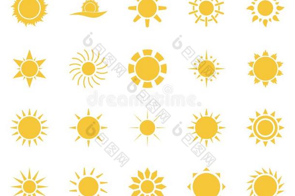 太阳.夏时间偶像放置.放置关于黄色的偶像s关于指已提到的人太阳,伊索拉