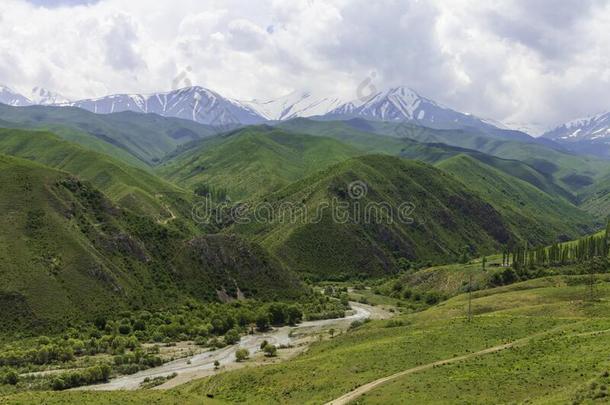 美丽的山风景