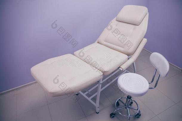 医学的设备为美容学,激光拔毛,美好长沙发椅