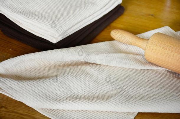华夫饼编织物厨房或手毛巾.家纺织品