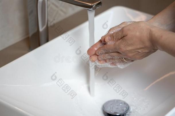 卫生.清洁手.洗涤手,肥皂