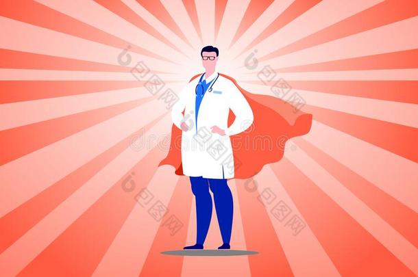 医生超级英雄辩护反对指已提到的人病毒.