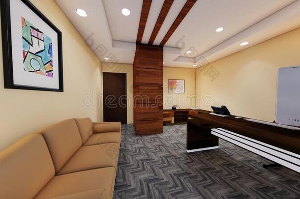 办公室内部和家具设计关于关于fice为一总经理