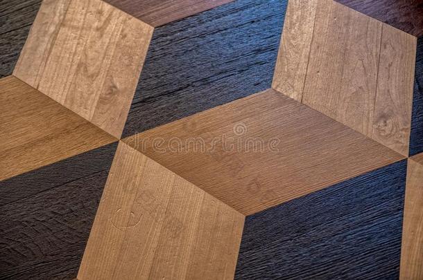 木材镶木地板铺地板,自然的掩蔽物