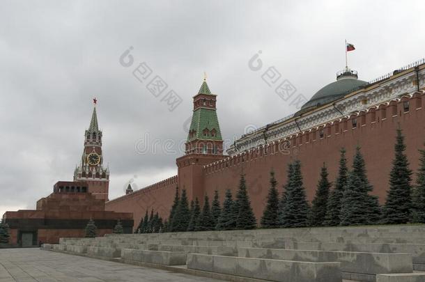 城堡莫斯科圆屋顶关于<strong>参议院</strong>建筑物俄国的旗塔