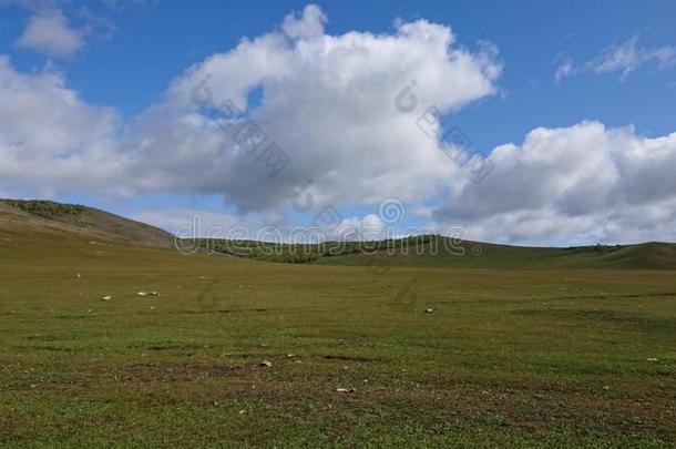 美丽的看法关于呼伦贝尔大草原采用内部的蒙古,Ch采用a