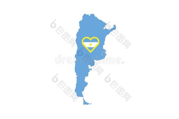 阿根廷梗概地图国家形状心象征<strong>爱国</strong>家矿房