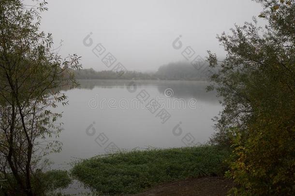 温莎皂,美国加州-河边地区地区的公园早晨后的拉埃