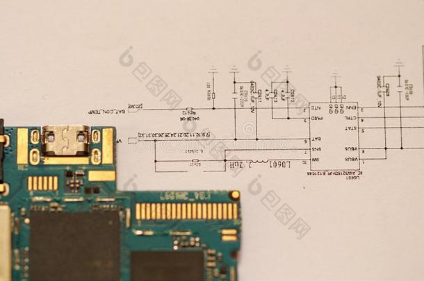 印刷的电路板,电路图表,软件