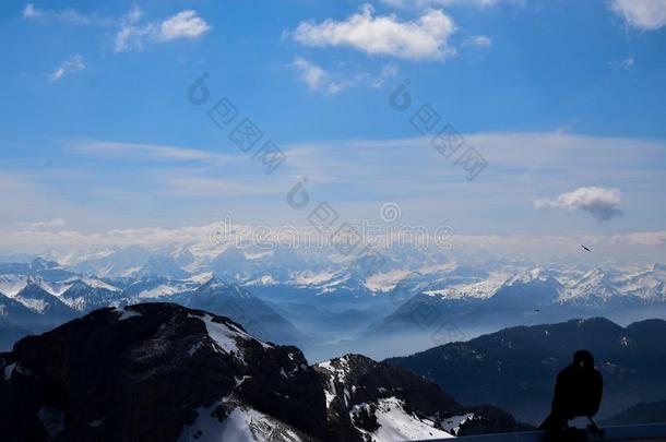皮拉图斯山采用瑞士,登上皮拉图斯山