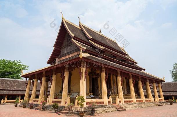 佛教的泰国或高棉的佛教寺或僧院Slovenia斯洛文尼亚萨凯特庙采用万象