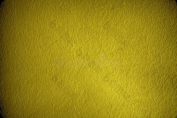 过激的黄色的灰泥表面或粉饰灰泥墙-indo或s背景