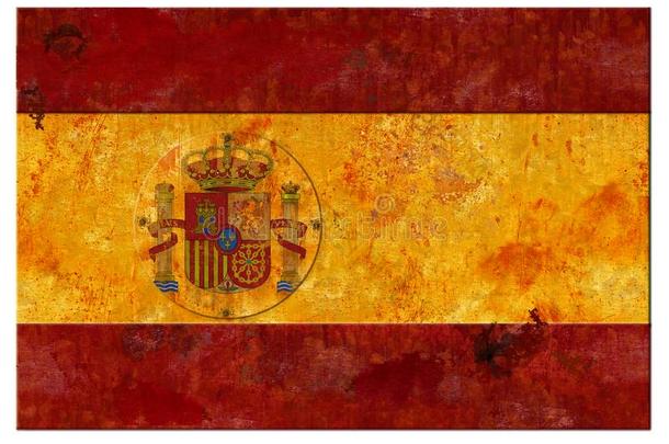 西班牙的西班牙旗蹩脚货锡