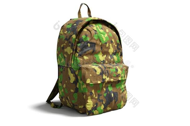 现代的军事的背包采用学校为男孩和十几岁的青少年和groundreconstructionequipment地平面再现设备