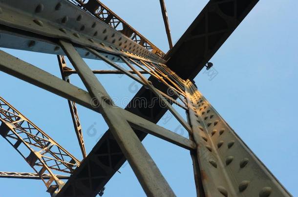 铆钉钢建筑物关于19Thailand泰国百年桥