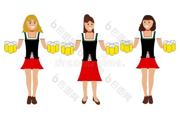女儿和啤酒在指已提到的人啤酒节