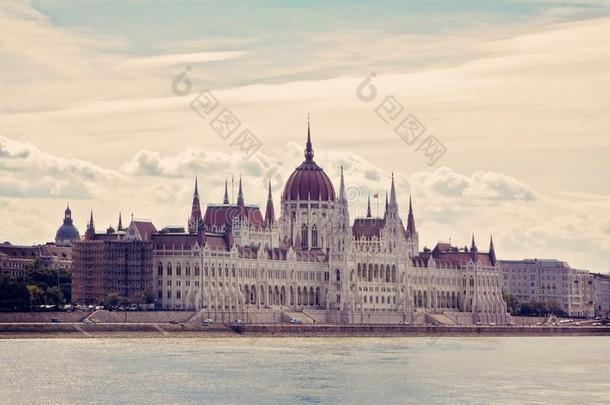 在历史上重要的议会建筑物布达佩斯