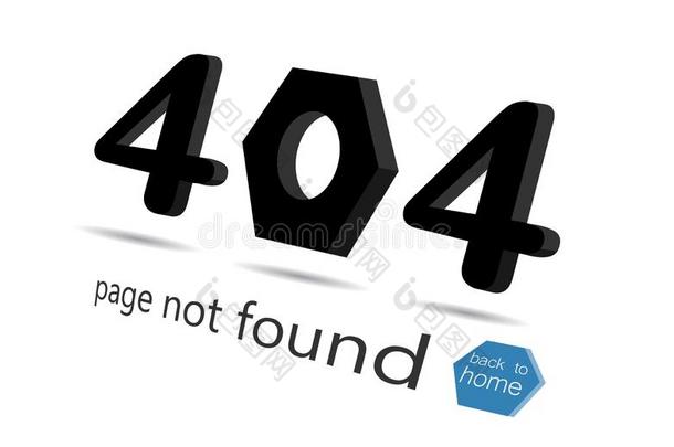 404<strong>错误页</strong>矢量样板为网站.说明关于<strong>页</strong>