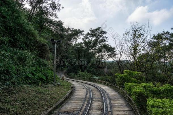 金瓜西金生态的公园铁路