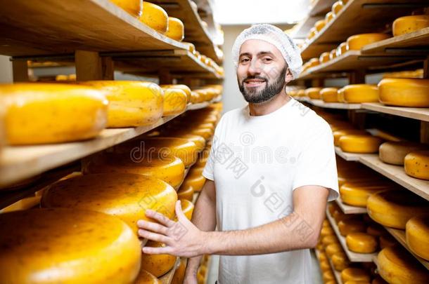 奶酪制造者在指已提到的人奶酪贮存