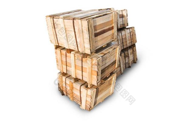 木材托盘-板条箱为运送-强的货物安全