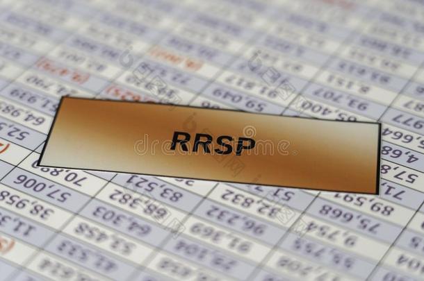 RRSP符号放置向电子表格程序报告背景