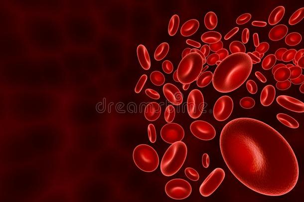 组关于红色的血细胞或c或puscles流动的.红色的背景wickets三柱门