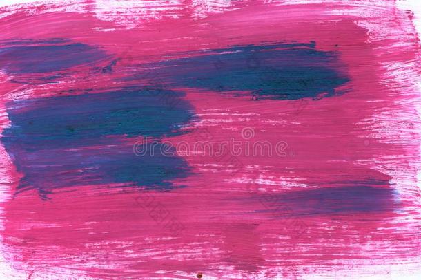 明亮的鬃毛刷子中风质地.抽象的背景.粉红色的