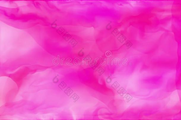 粉红色的水彩墨水旋转抽象的艺术的背景