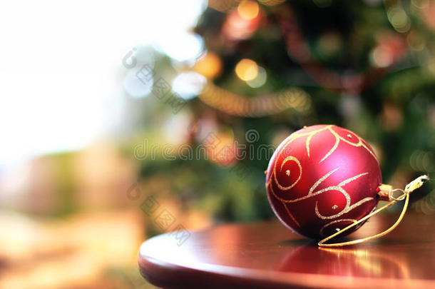 圣诞节布置物体球