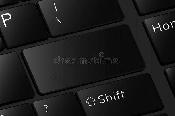 键盘按钮的复数样板空的进入按钮为文本空白的烟蒂