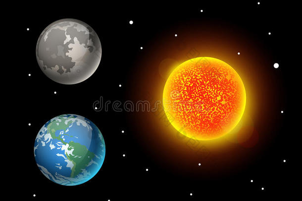 高的质量太阳行星星系天文学地球科学球球