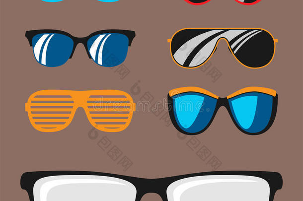 时尚放置太阳镜附件太阳眼镜塑料制品框架=moment