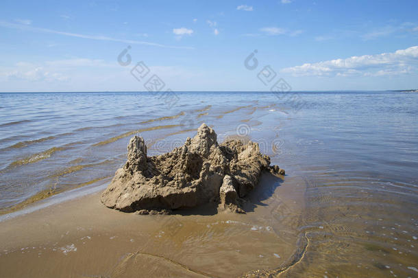 指已提到的人城堡关于沙采用指已提到的人浅滩关于海湾关于F采用land