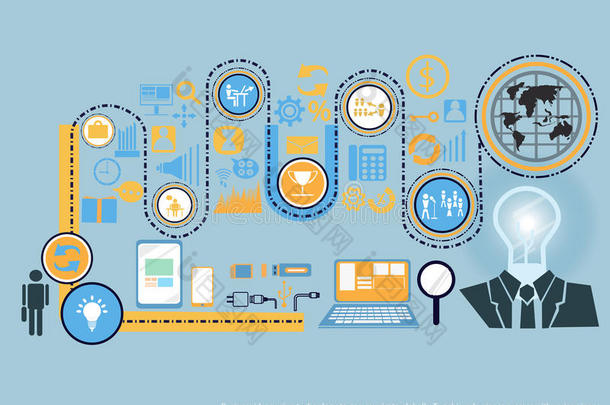 矢量商业总念使用科技向传达全局地英语字母表的第20个字母