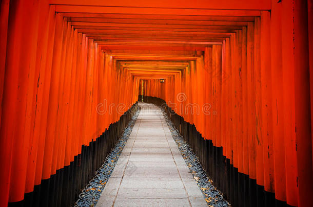 花床门在福希米伊纳里,京都