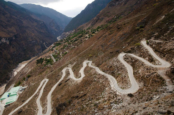 之字形n.急转路-老虎跳跃山峡-中国