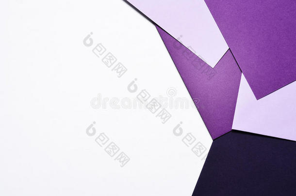 抽象的几何学的纸折纸手工背景