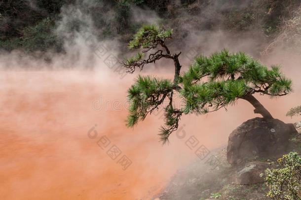 奇诺克-吉格库血水池地狱是（be的三单形式num.一关于num.八别府热的春季