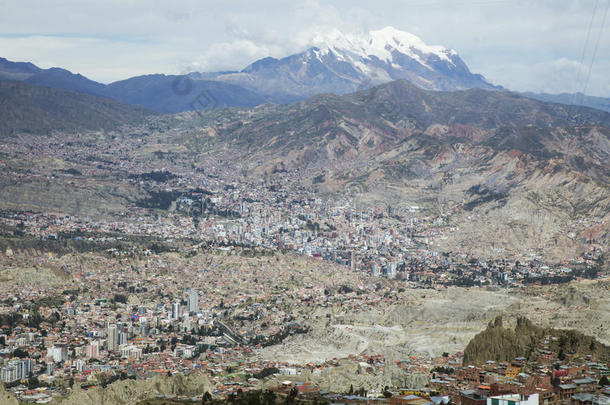 空气的看法关于LaoPeople'sRepublic老挝人民共和国帕斯城市和伊米玛尼山,玻利维亚条子毛绒