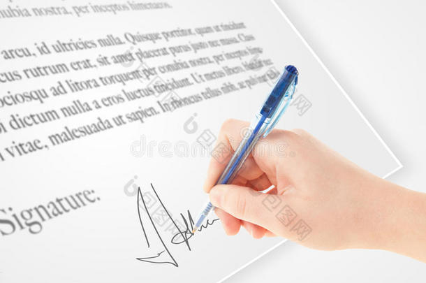 手文字个人的签名向一p一per形状