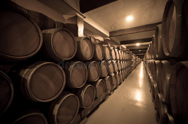 酿酒的照片关于葡萄酒酿造厂