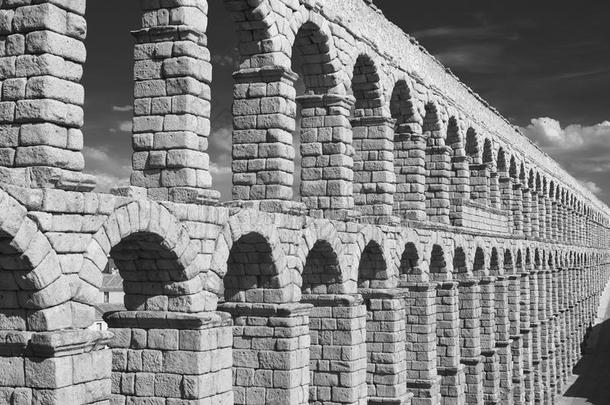 塞哥维亚西班牙:古罗马的沟渠